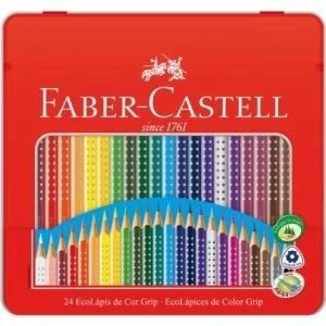 24 EcoLápis de Cor Grip - Faber-Castell