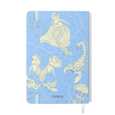 Agenda Planner 2026 Origens Semanal Anotações 14x21 Aqua Azul CICERO