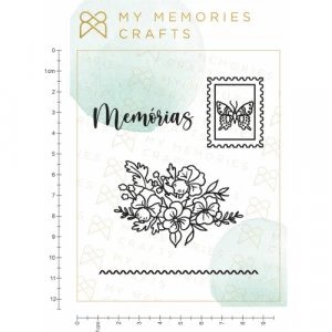 Carimbo MMCMM2-09 - My Memories Crafts - Coleção My Memories 2