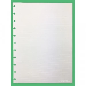 Caderno Inteligente Refil Grande Linhas Brancas Pautado 30 Folhas