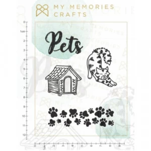 Carimbo MMCMP2-07 - My Memories Crafts - Coleção Meus Pets