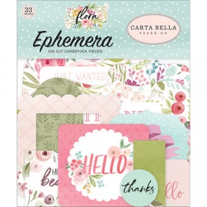 Ephemera - Coleção Flora - Carta Bella