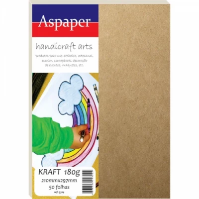 Papel Kraft A4 180g - Aspaper