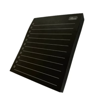 Tilembrete Preto Checklist 80x90 - Tilibra