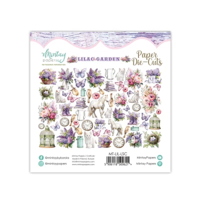 Diecuts Coleção Lilac Garden - Mintay