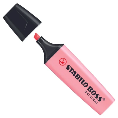 Marca Texto Boss Rosa Pastel  - Stabilo
