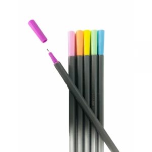Caneta Fineliner Tom Pastel 6 Cores - BRW