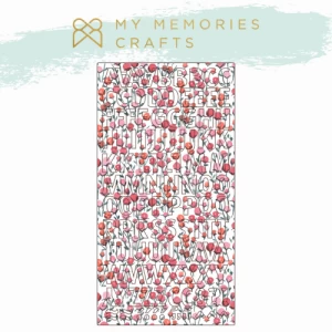 Alfabeto em Chipboard Adesivado MMCMT2-10 - My Memories Crafts - Coleção My Travel 2