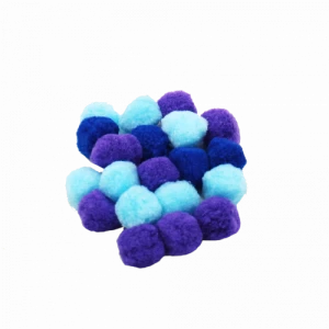 Giga Pompom Tons de Azul
