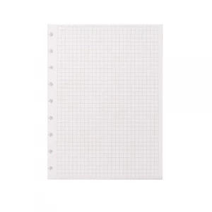 Caderno Inteligente Refil A5 Quadriculado 50 Folhas
