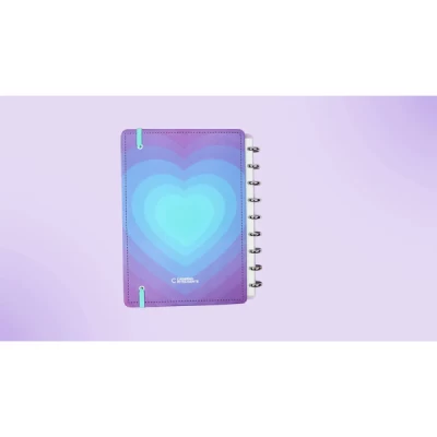 Caderno Inteligente Médio Silver Love