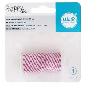 Pink Twine Wire - Happy Jig - We R