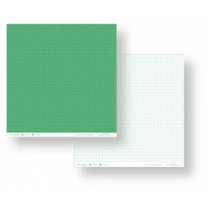 Folha para Scrapbook - Conceito - Verde Poá