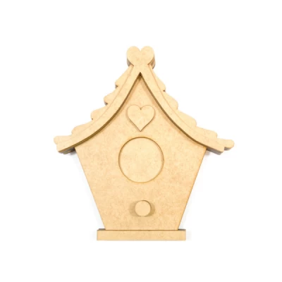Mini Álbum Casinha Passarinho MDF YOU26 - Coleção For You - Carina Sartor