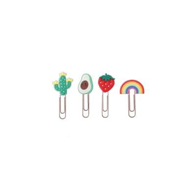 Clips Decorados 50mm 4 Unidades - Tilibra
