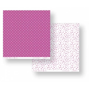 Folha para Scrapbook - Conceito - Pink Corações