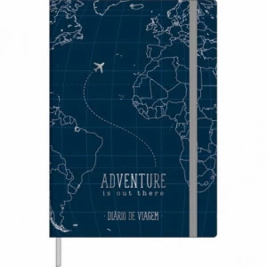Diário de Viagem - Adventure Is Out There 10,3x14,6cm - Tilibra