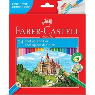 24 EcoLápis de Cor - Faber-Castell