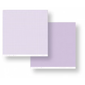 Folha para Scrapbook - Conceito - Lilás Poá