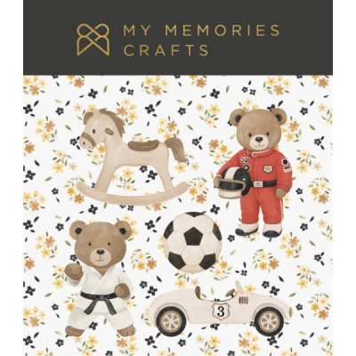 Adesivo DTF Menino - Coleção Minha Preciosidade  - My Memories Craft
