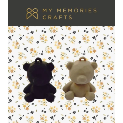Dupla de ursos - Coleção Minha Preciosidade  - My Memories Craft - Cópia - Cópia