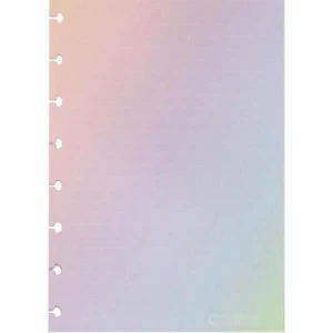 Caderno Inteligente Refil Grande Rainbow Pautado 30 Folhas