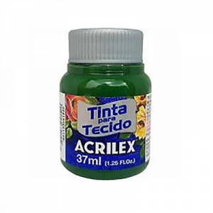 Tinta para Tecido Verde Pinheiro 37ml - Acrilex