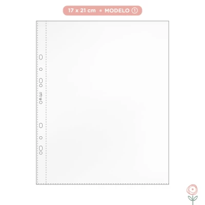 Plásticos para Álbum 17x21 Modelo 1 - Juju Scrapbook