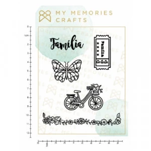 Carimbo MMCMF2-09 - My Memories Crafts - Coleção My Family 2