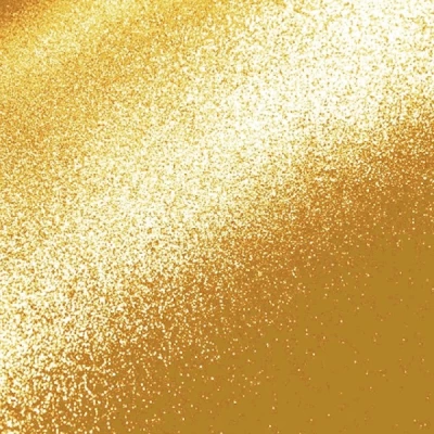 Folha com Gliter para Scrapbook - Dourado