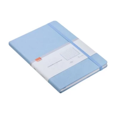Notebook Caderneta Azul Pastel com Pauta NB0006 - BRW