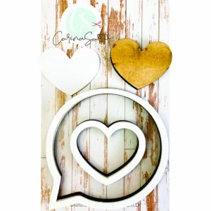 Shaker Box Love Chat CSD77 - Carina Sartor