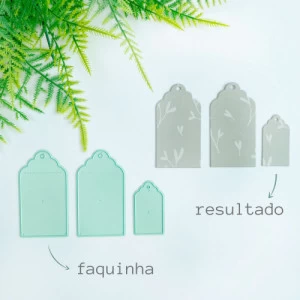 Faca de Corte Tags Fofas - Juju Scrapbook