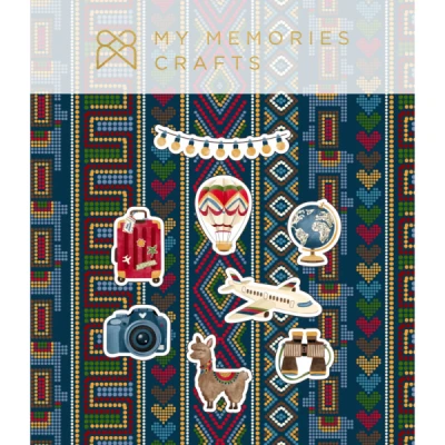 Elementos em Acrílico - Coleção Minha Aventura  - My Memories Crafts - MMCMAV-17