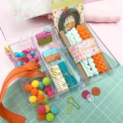 Kit Aviamentos Coleção Eu Amo Scrapbook - Lemon Paper Design