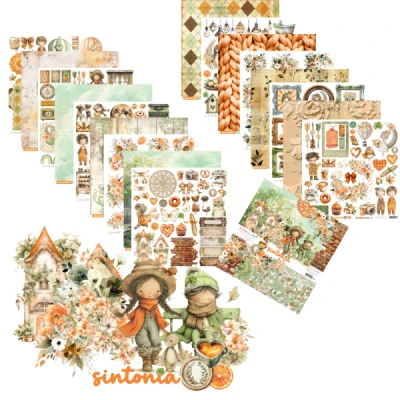 Bloco 30x30 Coleção Sintonia- Carina Sartor