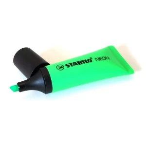 Marcador Neon Verde - Stabilo