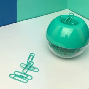 Porta Clips com Imã Verde - Tilibra