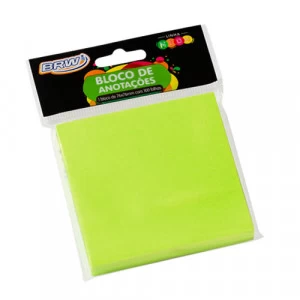 Post-it 76x76mm 100 Folhas Verde - BRW