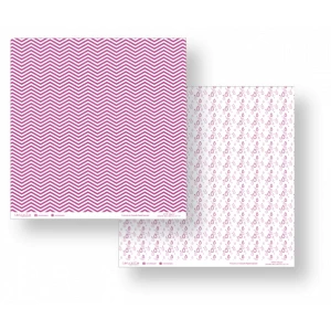 Folha para Scrapbook - Conceito - Pink Gotas