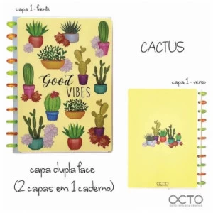 Caderno de Disco/Inteligente G80 Cactus - OCTO
