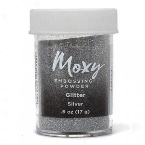 Pó para Emboss Glitter Silver - Moxy
