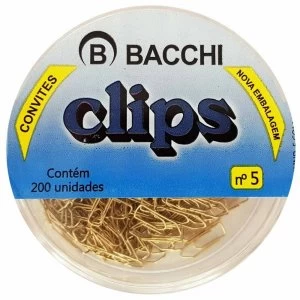 Clips nº5 Dourado - Bacchi