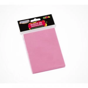 Post-it 76x102mm 100 Folhas Rosa - BRW
