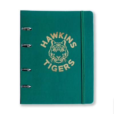 Caderno Argolado Fichário Hawkins Tigers Stranger Things 17x24 - Cicero