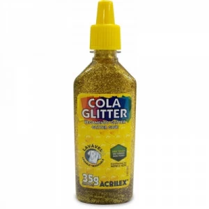 Cola Glitter Ouro - Acrilex